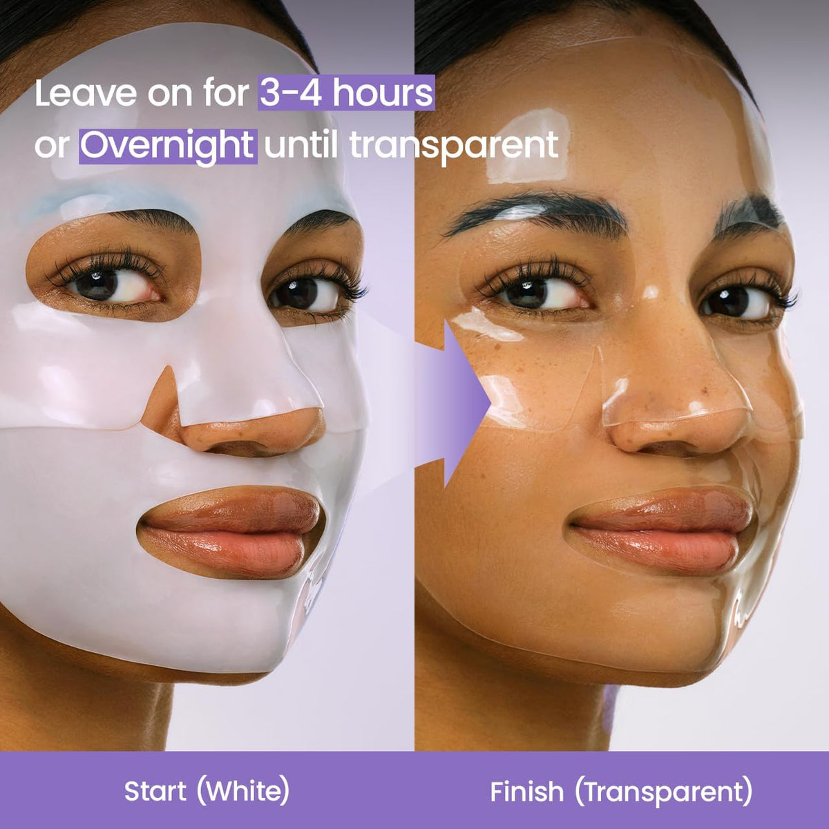 BIODANCE Caviar PDRN Hydrogel Overnight Face Mask (4 PCS) | Korean Glass Skin Mask with 600,000 PPM Caviar Extract
