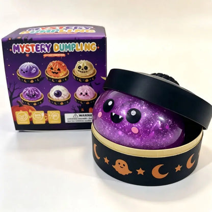 Halloween Ghost Maruko Squeeze Toy Set - Portable Stress Relief Toys for Party Favors and Holiday Gifts