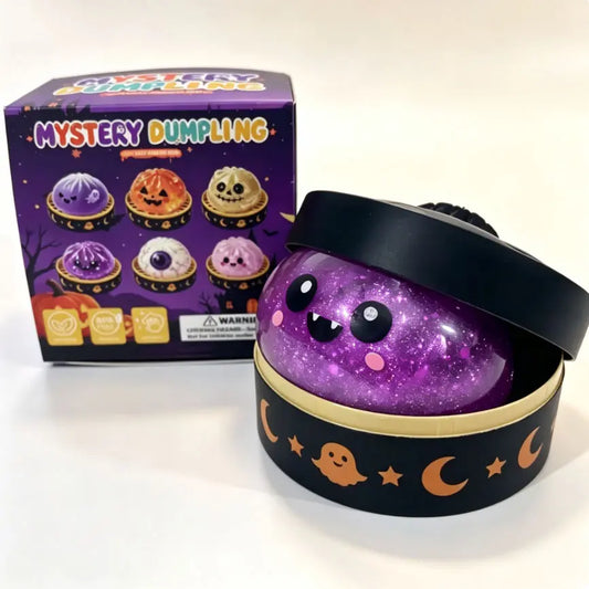 Halloween Ghost Maruko Squeeze Toy Set - Portable Stress Relief Toys for Party Favors and Holiday Gifts
