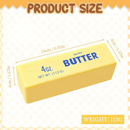 Squeeze Butter Stress Relief Toy - Slow Rebound Sensory Squishy, 5.5"X1.5" for Adults, Novelty Office Desk Decor (A-1PC)