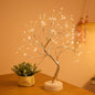 LED Rose Leaf Table Lamp USB Christmas Tree Fairy Light Night Lights Home DIY Party Wedding Bedroom Decoration Mother'S Day Gift
