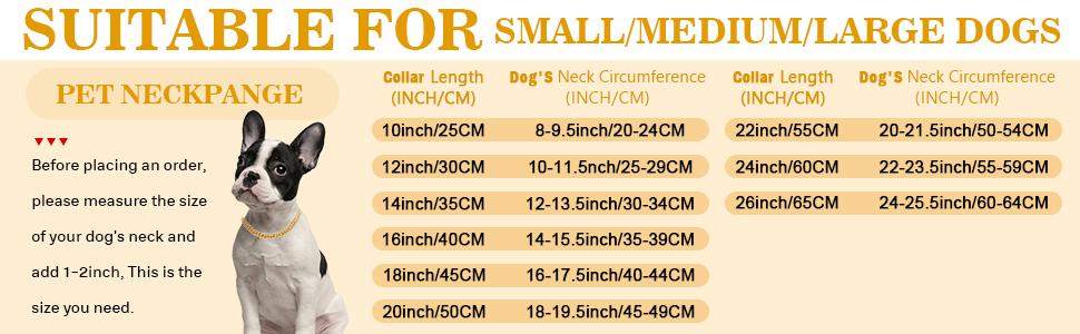 Silver Diamond Cuban Link Dog Collar - 13mm Wide Metal Chain Necklace for Small, Medium, and Large Dogs and Cats (16 Inch)