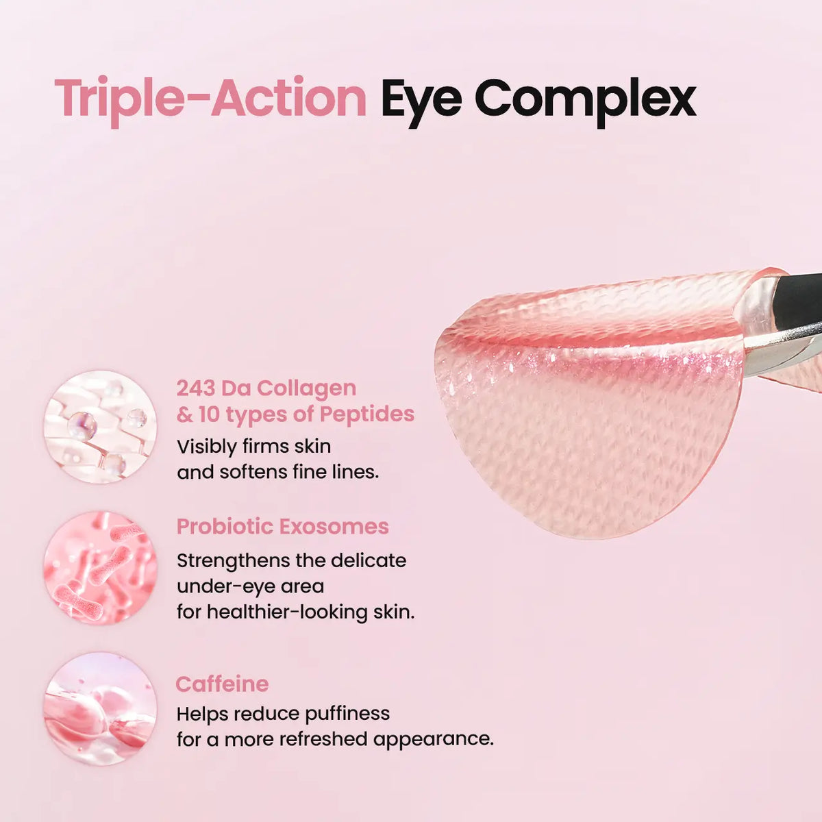 Biodance Hydrogel Eye Patches (60 Count) | Collagen Peptide and Caviar PDRN for Dark Circles and Wrinkles | Under Eye Treatment for Puffiness, Fine Lines, and Even Skin Tone