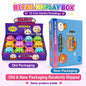 12 Psc per Box Glitter Dumpling Squishy - Random Glitter Dumpling Box, Dumplings Squishy Toy, More Surprises (Random) Stress Glutinous