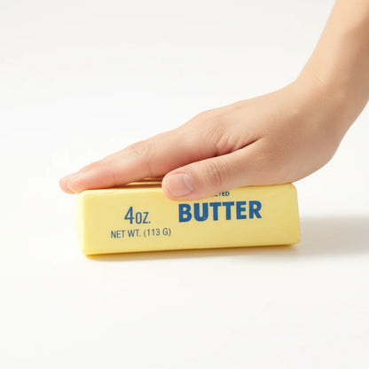 Experience Ultimate Stress Relief with Our Squeezable Butter Look Squishy Toy - Perfect for Pocket Fun!