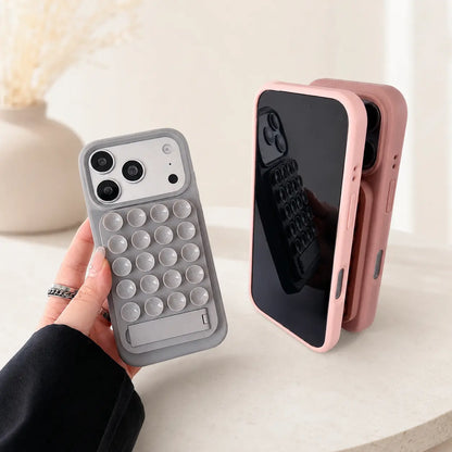 Silicone Magnetic Case for iPhone 13-17 Pro Max, Candy Color with Kickstand, Soft TPU Bumper Cover, Shockproof and Scratch-Resistant Protective Case for Women and Girls