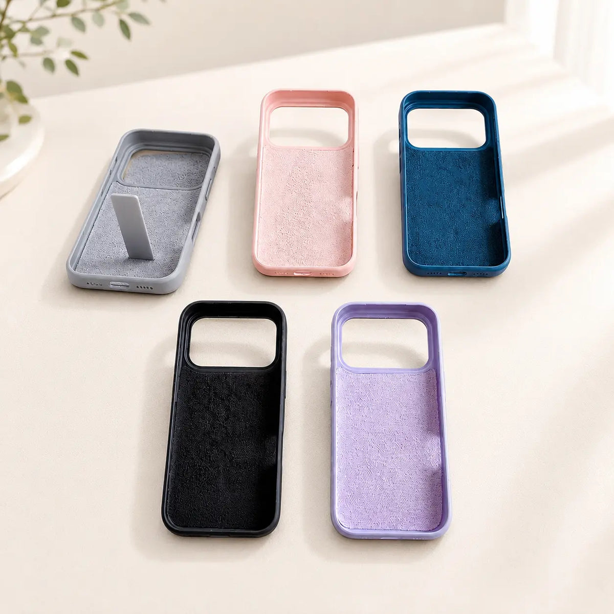 Silicone Magnetic Case for iPhone 13-17 Pro Max, Candy Color with Kickstand, Soft TPU Bumper Cover, Shockproof and Scratch-Resistant Protective Case for Women and Girls